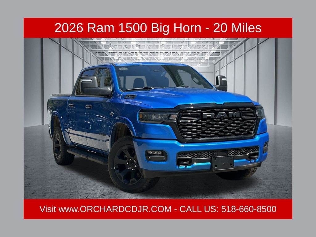 New 2026 Ram 1500 BIG HORN CREW CAB 4X4 5'7 BOX Pickup