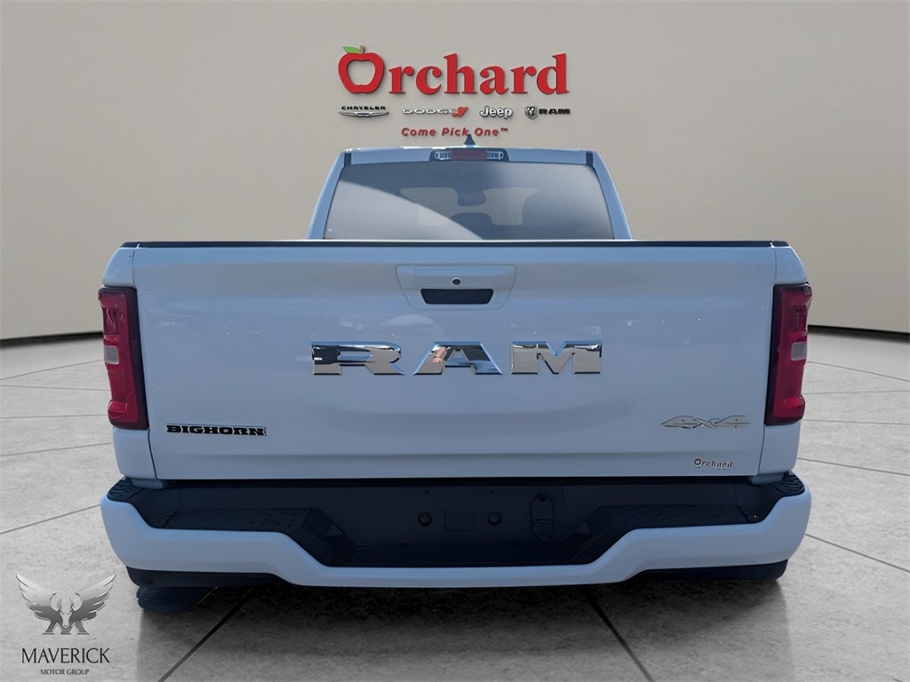 2025 Bright White Ram 1500 BIG HORN QUAD CAB 4X4 6'4 BOX 4X4 Truck