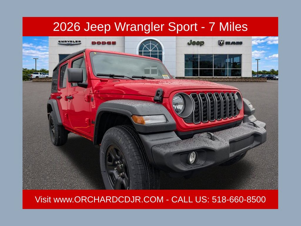 2026 Jeep Wrangler 4-DOOR SPORT Sport Utility