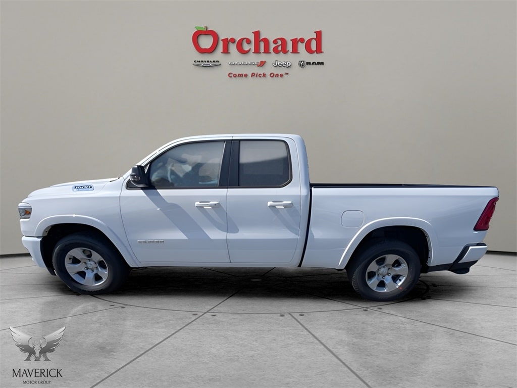 2025 Bright White Ram 1500 BIG HORN QUAD CAB 4X4 6'4 BOX 4X4 Truck