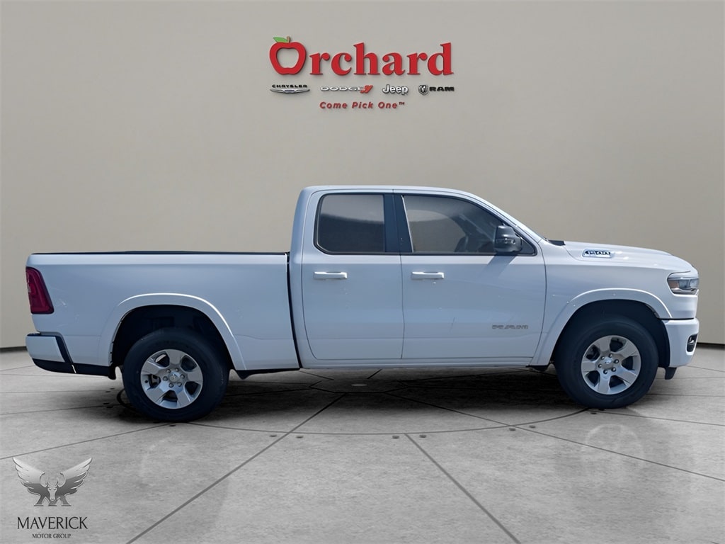 2025 Bright White Ram 1500 BIG HORN QUAD CAB 4X4 6'4 BOX 4X4 Truck
