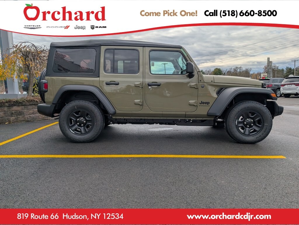 New 2026 Jeep Wrangler 4-DOOR SPORT Sport Utility