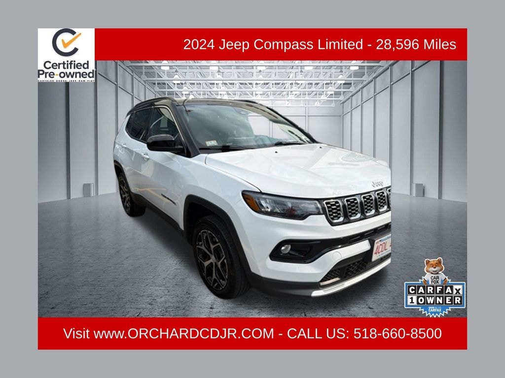 Certified 2024 Jeep Compass Limited SUV