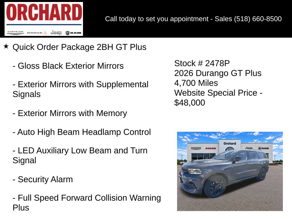 2026 Dodge Durango GT Plus - Photo 16