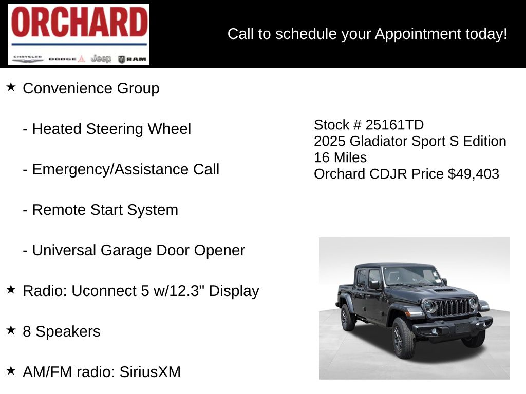 2025 Jeep Gladiator Sport S - Photo 26