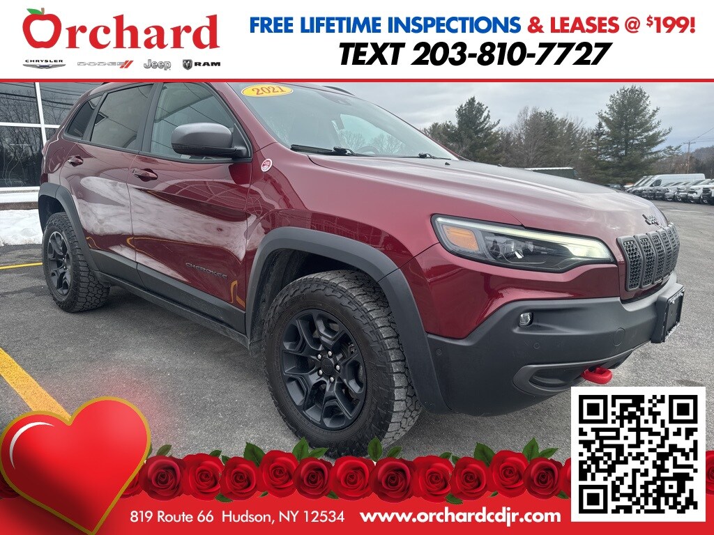 Used 2021 Jeep Cherokee Trailhawk SUV