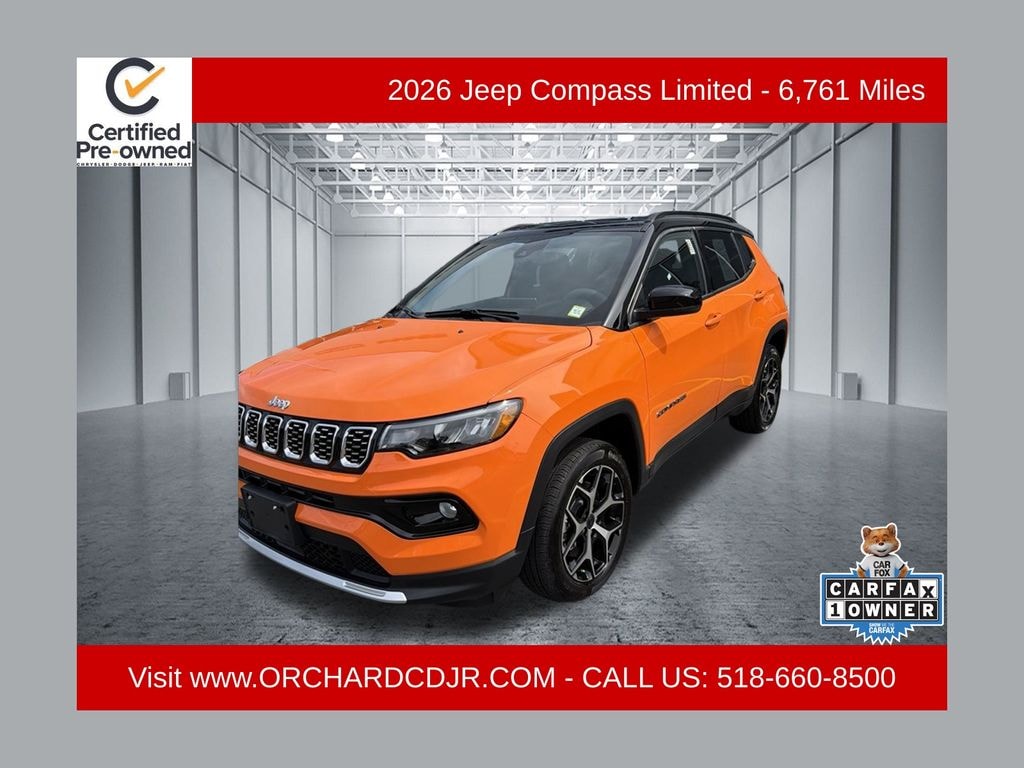 Used 2026 Jeep Compass Limited SUV
