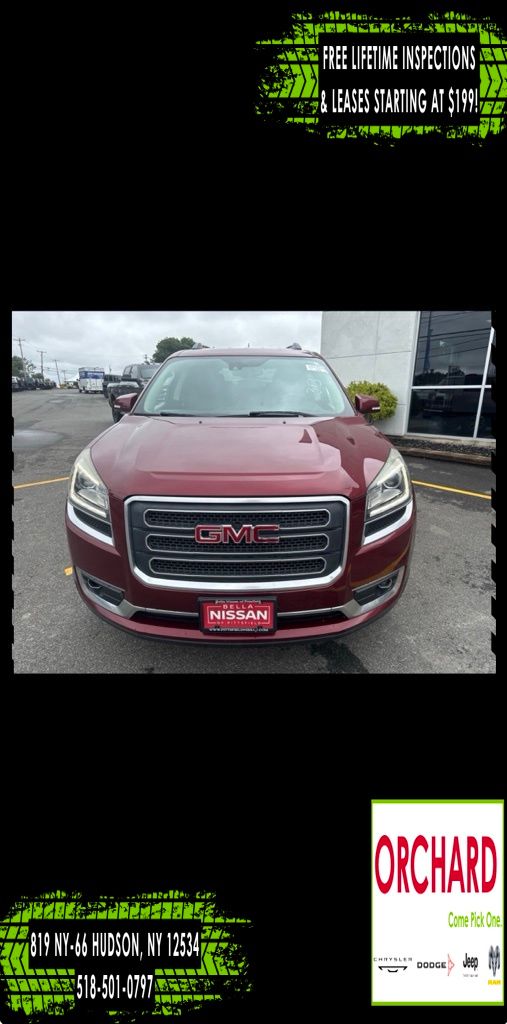 Used 2015 GMC Acadia SLT1 with VIN 1GKKVRKD3FJ306857 for sale in Hudson, NY