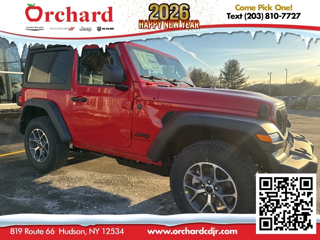 New 2026 Jeep Wrangler 2-DOOR SPORT S Sport Utility
