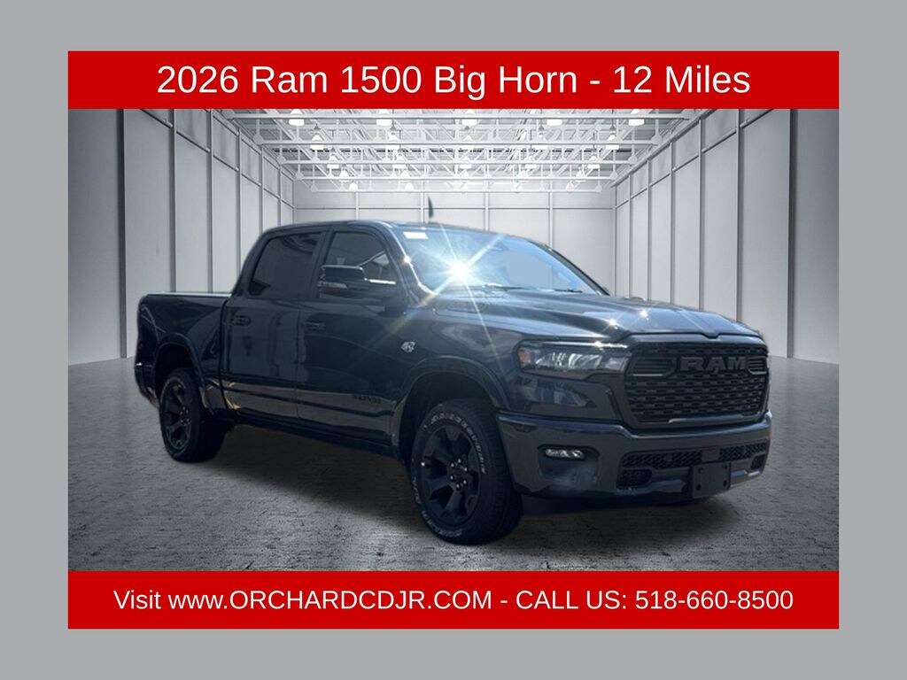 New 2026 Ram 1500 BIG HORN CREW CAB 4X4 5'7 BOX Pickup