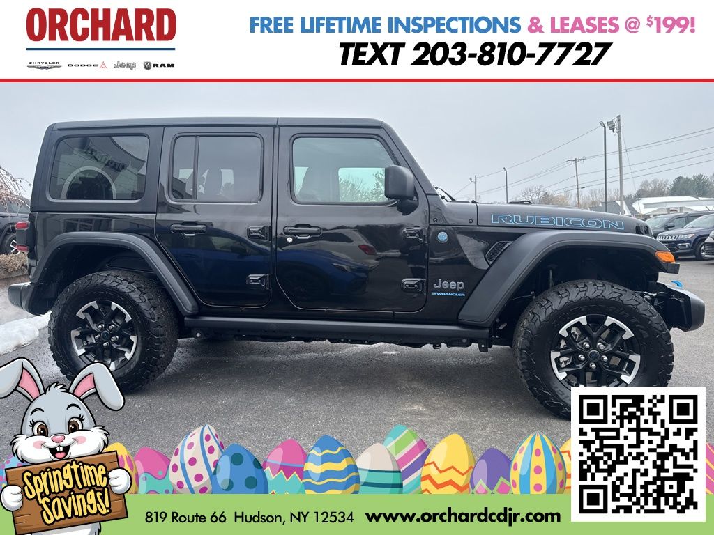 Used 2024 Jeep Wrangler 4xe Rubicon 4XE with VIN 1C4RJXR67RW197229 for sale in Hudson, NY