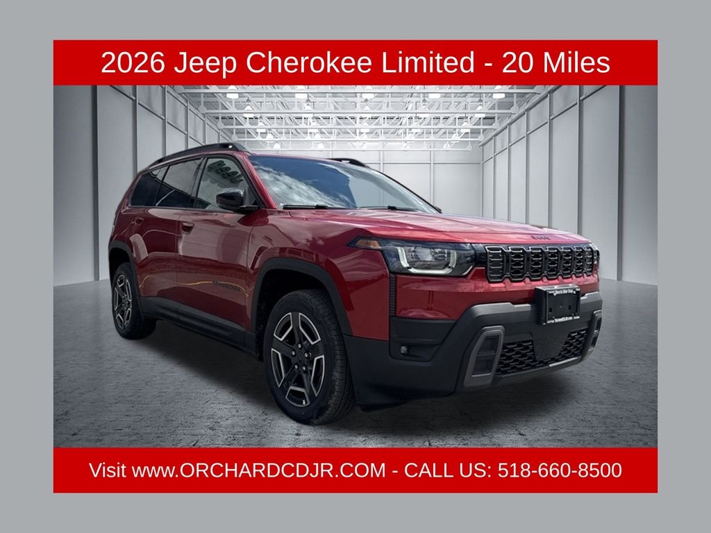 New 2026 Jeep Cherokee LIMITED 4X4 Sport Utility