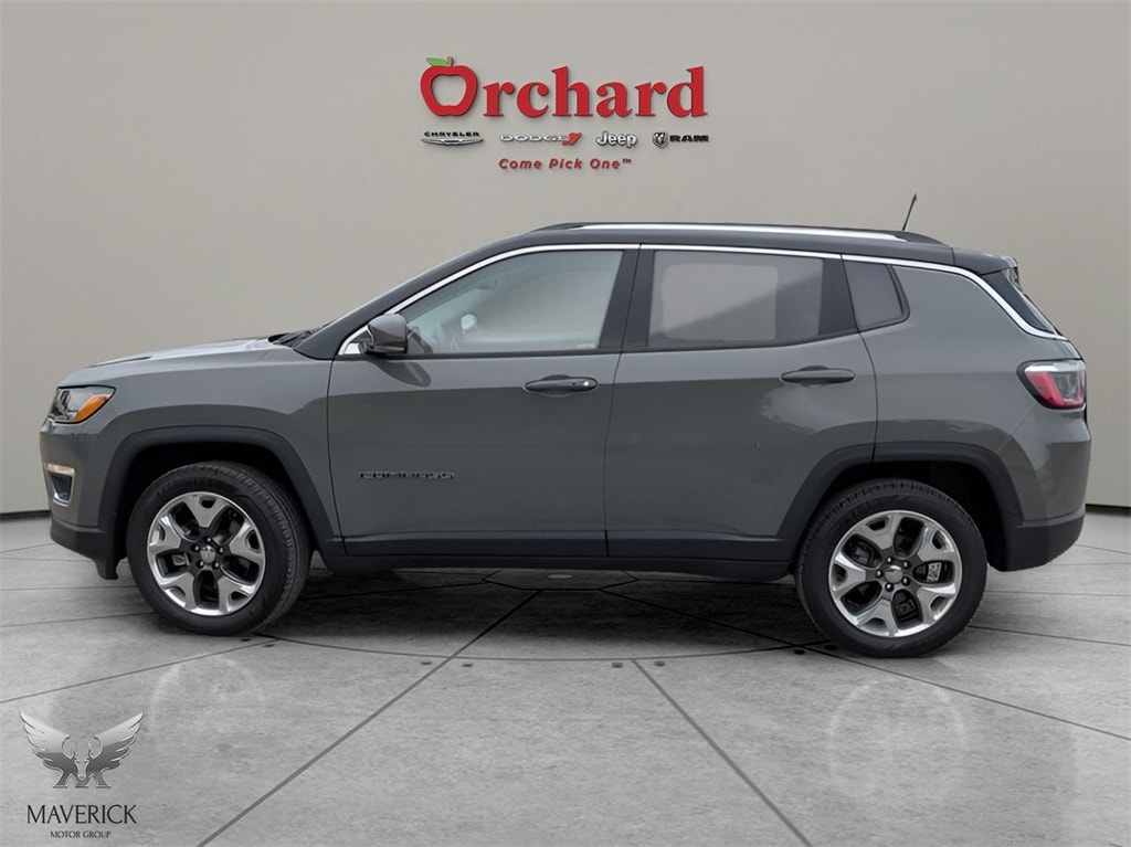 Used 2021 Jeep Compass Limited with VIN 3C4NJDCBXMT521999 for sale in Hudson, NY