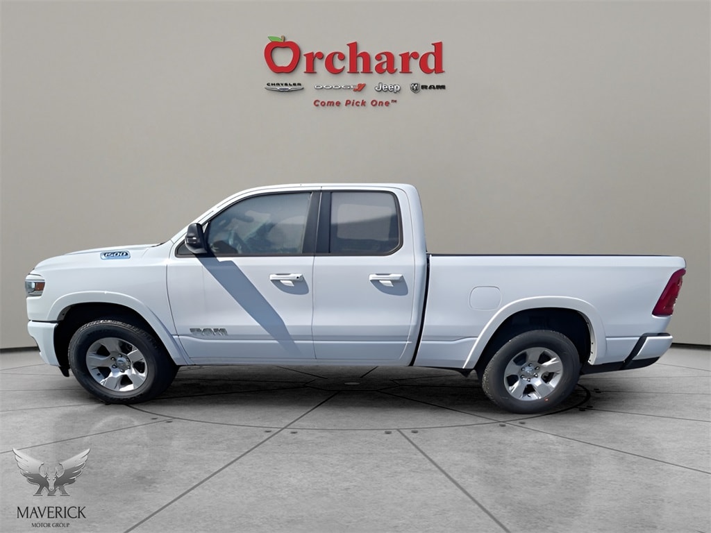 2025 Bright White Ram 1500 BIG HORN QUAD CAB 4X4 6'4 BOX 4X4 Truck