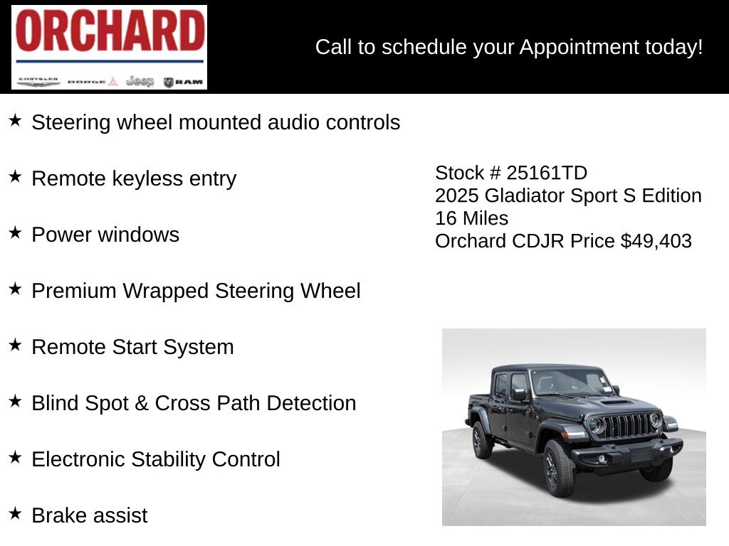 2025 Jeep Gladiator Sport S - Photo 31