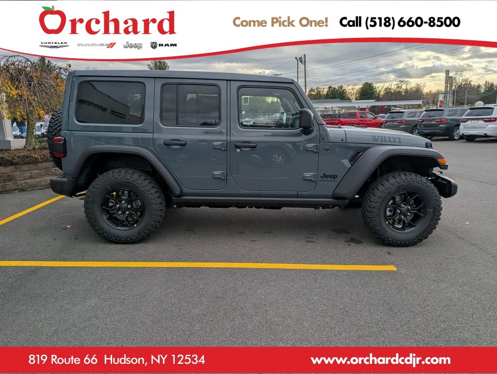 New 2026 Jeep Wrangler 4-DOOR WILLYS Sport Utility