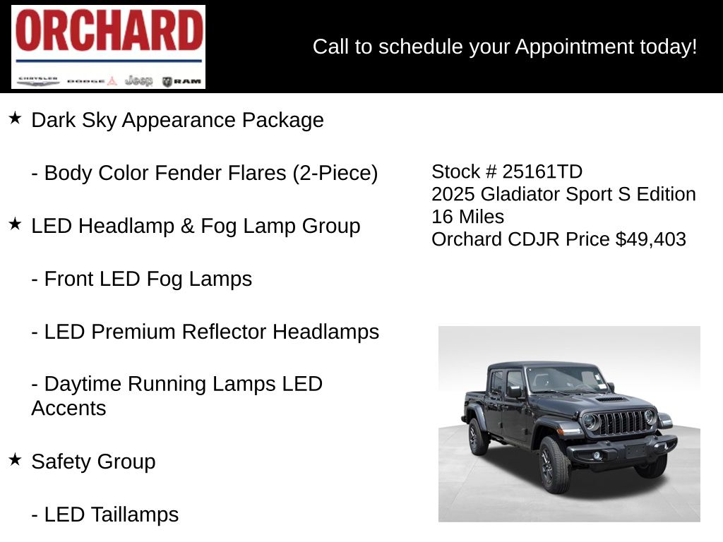 2025 Jeep Gladiator Sport S - Photo 16