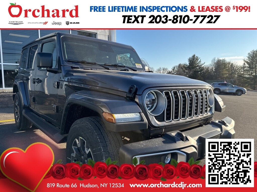 New 2026 Jeep Wrangler 4-DOOR SAHARA Sport Utility