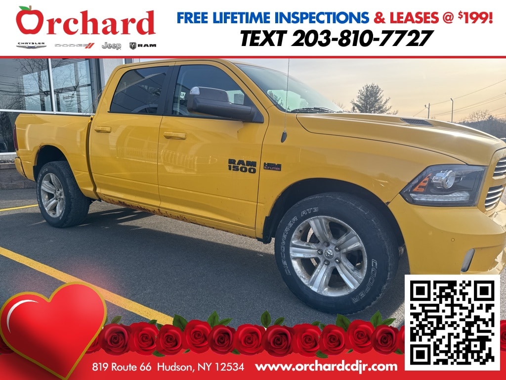 Used 2016 RAM Ram 1500 Pickup Sport with VIN 1C6RR7MT3GS329548 for sale in Hudson, NY