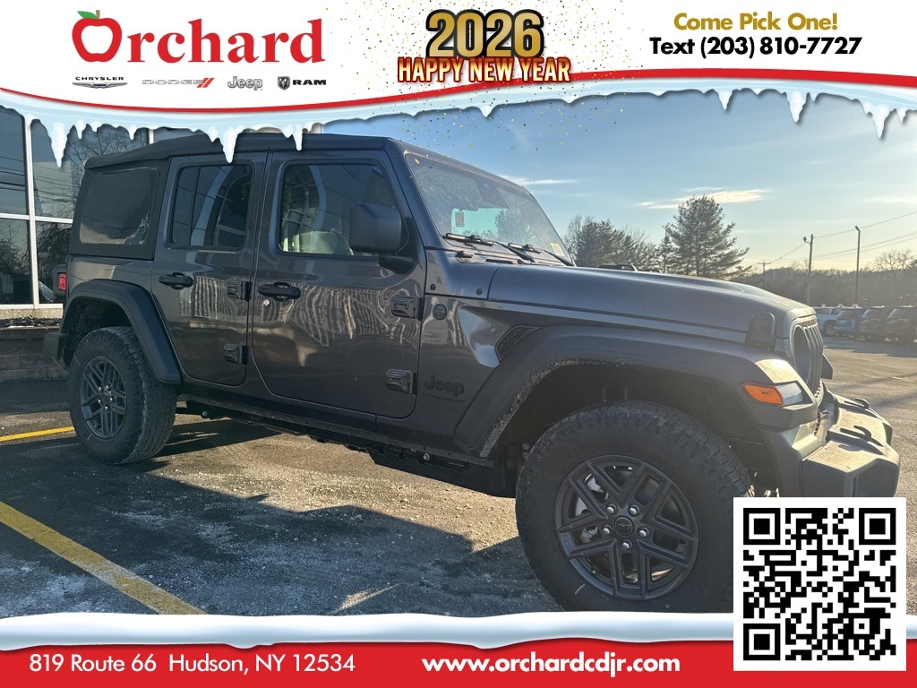 New 2026 Jeep Wrangler 4-DOOR SPORT S Sport Utility
