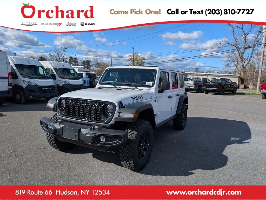 New 2026 Jeep Wrangler 4-DOOR WILLYS Sport Utility