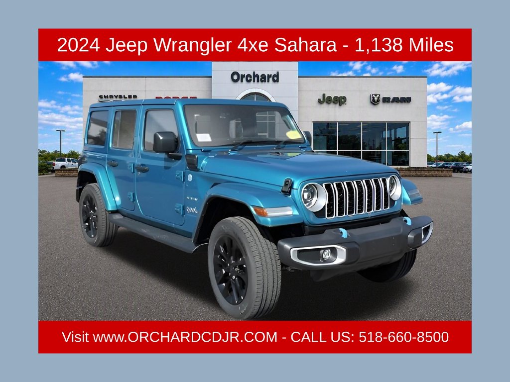 Used 2024 Jeep Wrangler Sahara 4xe SUV