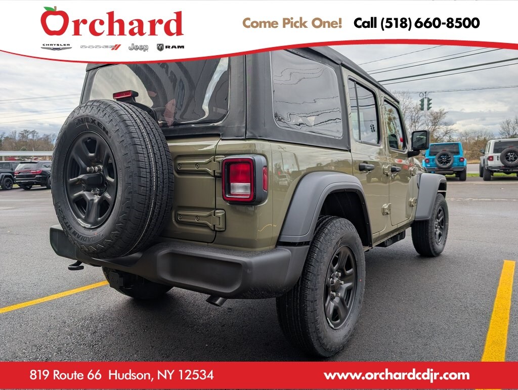 New 2026 Jeep Wrangler 4-DOOR SPORT Sport Utility