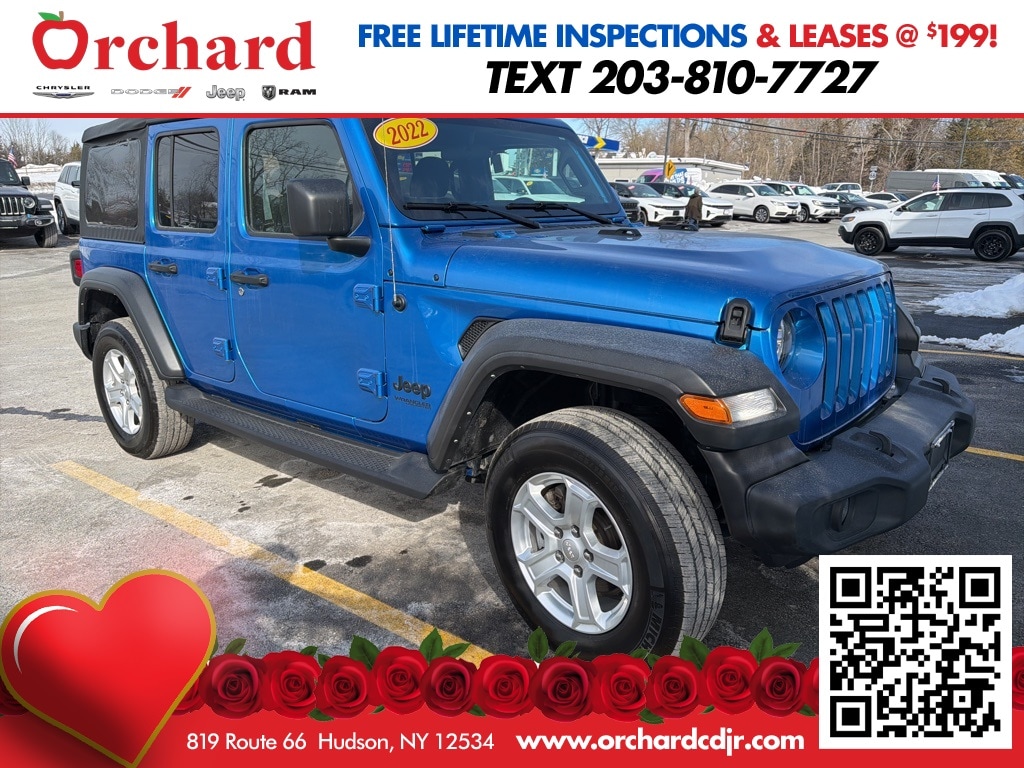 Used 2022 Jeep Wrangler Unlimited Sport S SUV