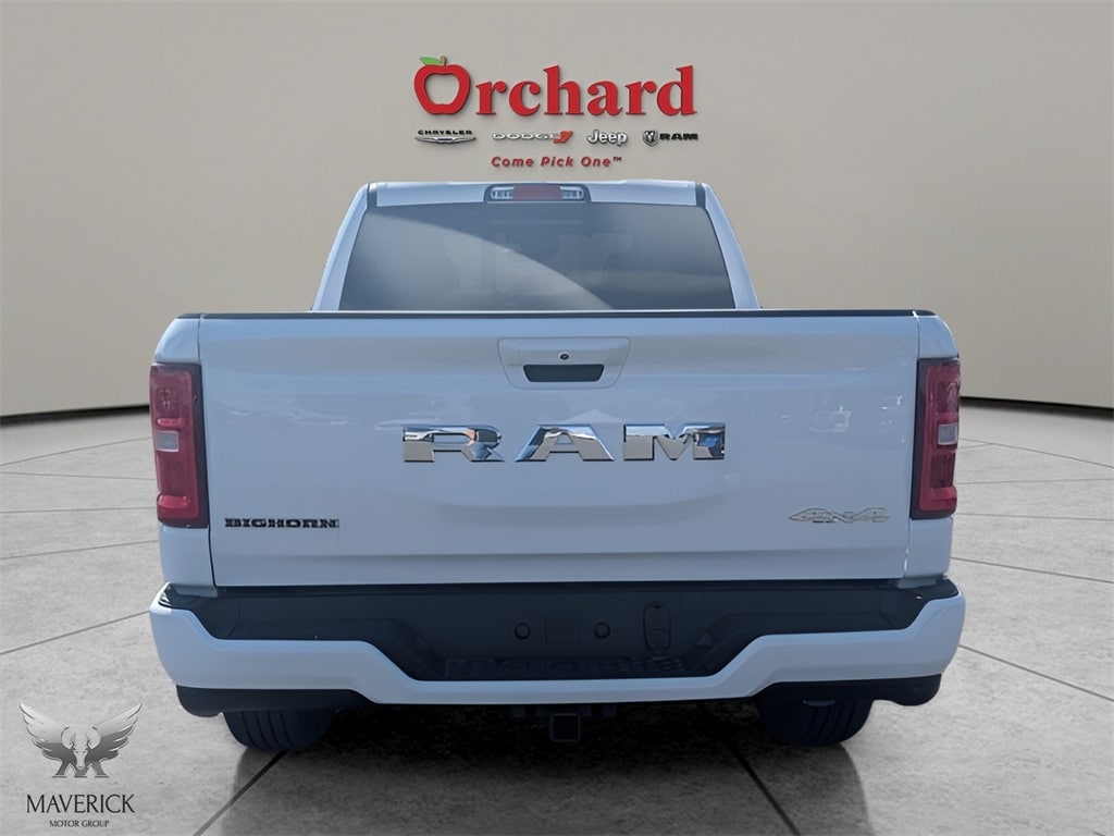 2025 Bright White Ram 1500 BIG HORN QUAD CAB 4X4 6'4 BOX 4X4 Truck