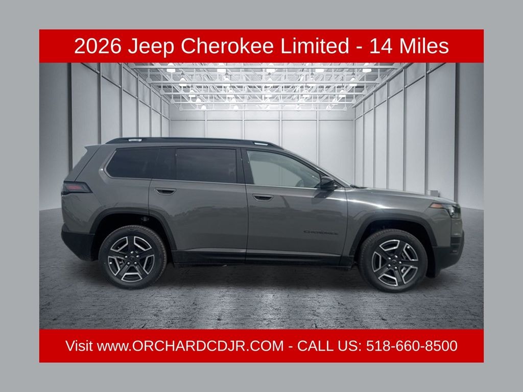 New 2026 Jeep Cherokee LIMITED 4X4 Sport Utility