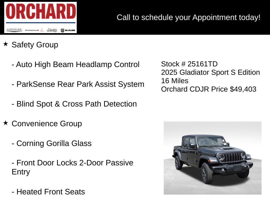 2025 Jeep Gladiator Sport S - Photo 21
