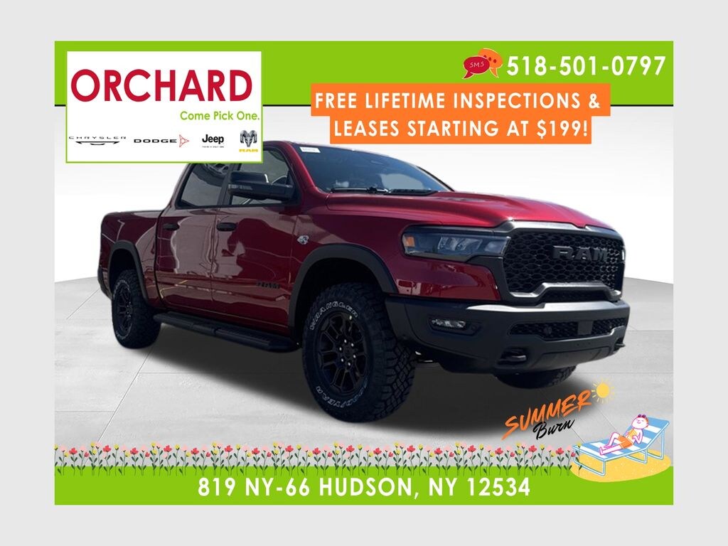 New 2026 Ram 1500 REBEL CREW CAB 4X4 5'7 BOX Pickup
