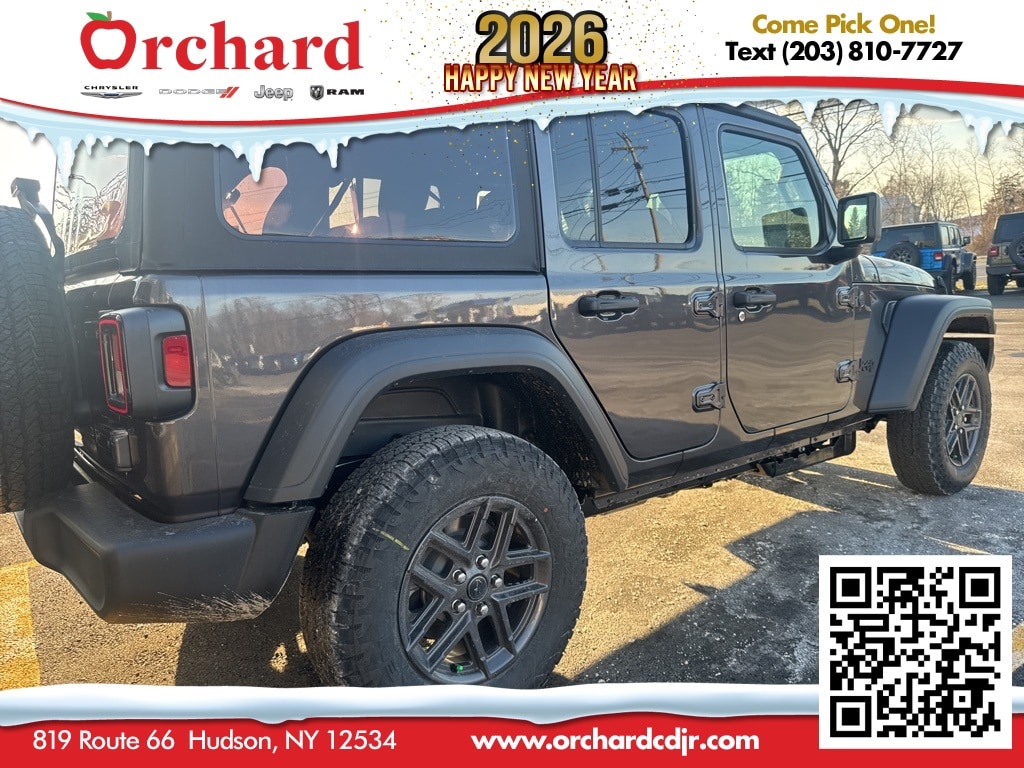 New 2026 Jeep Wrangler 4-DOOR SPORT S Sport Utility