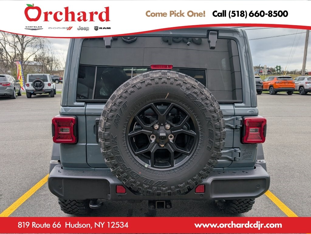 New 2026 Jeep Wrangler 4-DOOR WILLYS Sport Utility