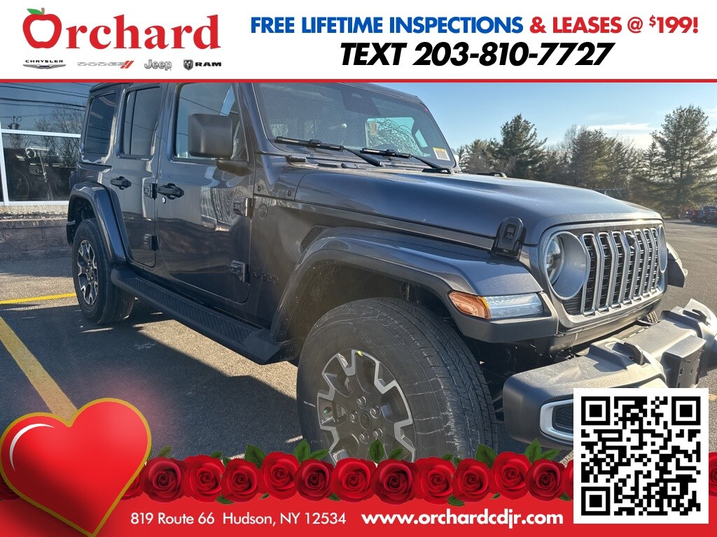 New 2026 Jeep Wrangler 4-DOOR SAHARA Sport Utility