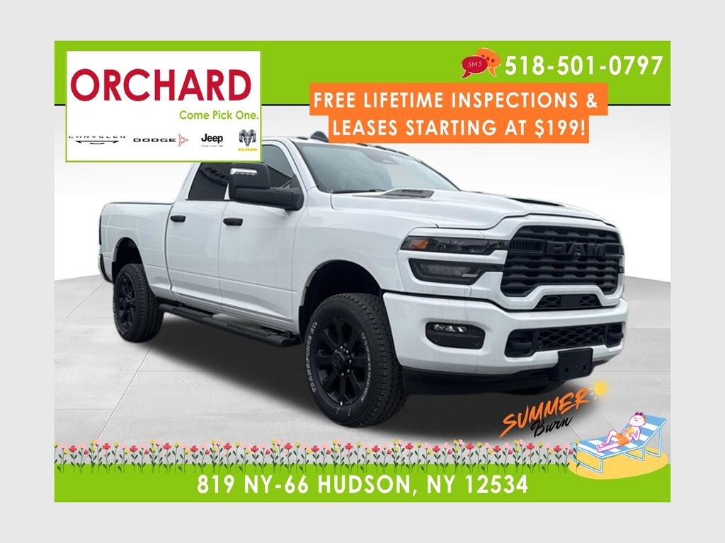 New 2026 Ram 2500 BLACK EXPRESS CREW CAB 4X4 6'4 BOX Pickup