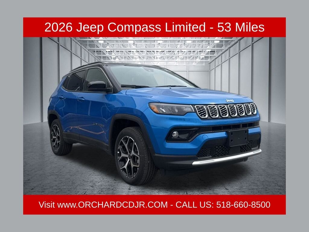 New 2026 Jeep Compass LIMITED 4X4 Sport Utility