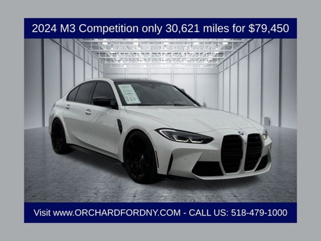 Used 2024 BMW M3 Competition Sedan