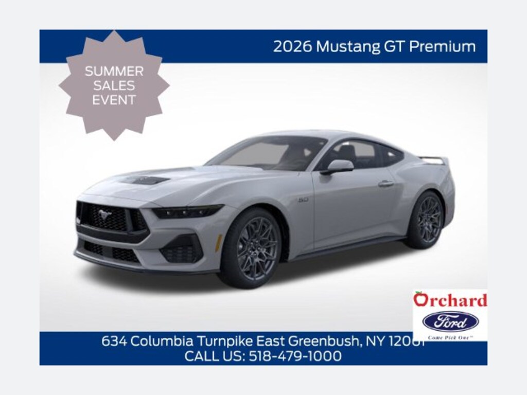 New 2026 Ford Mustang GT Premium Coupe