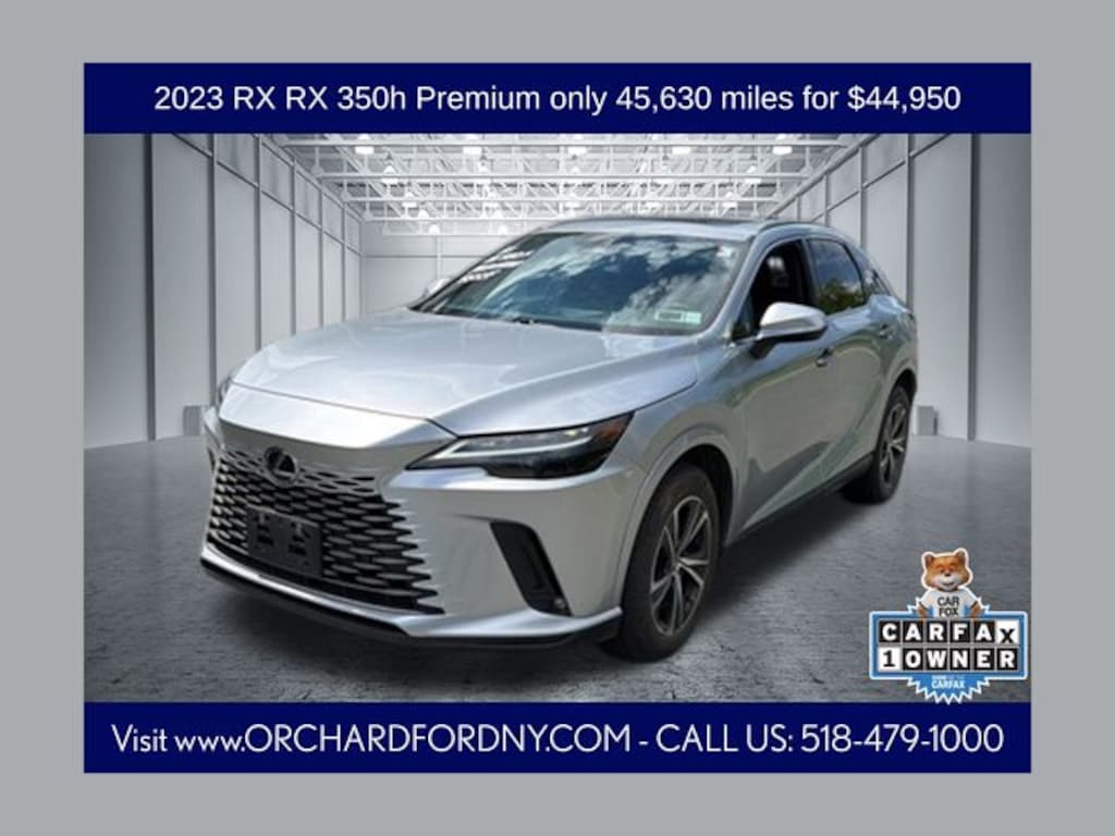 Certified 2023 Lexus RX 350h Premium SUV