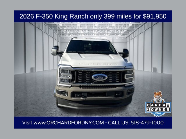 Certified 2026 Ford F-350SD King Ranch Truck