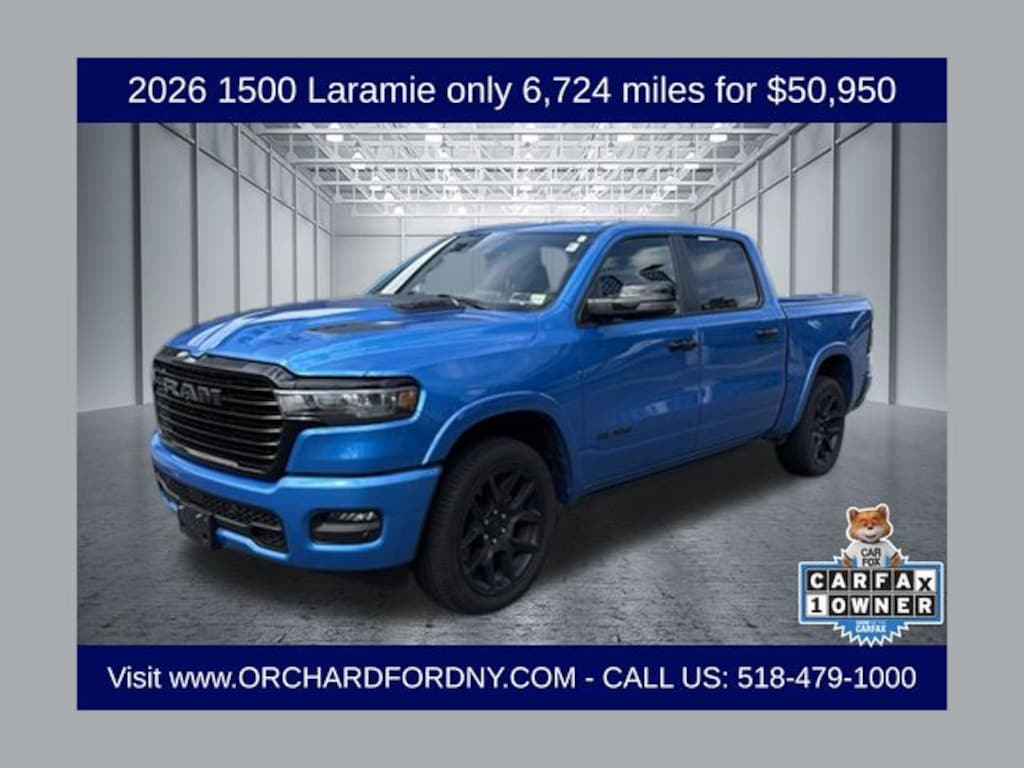 Certified 2026 Ram 1500 Laramie Truck