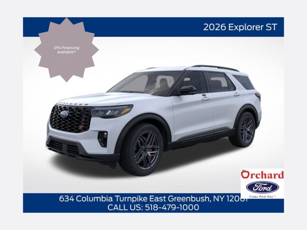 New 2026 Ford Explorer ST SUV