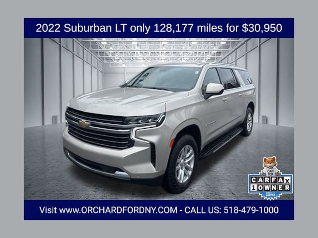 Certified 2022 Chevrolet Suburban LT SUV