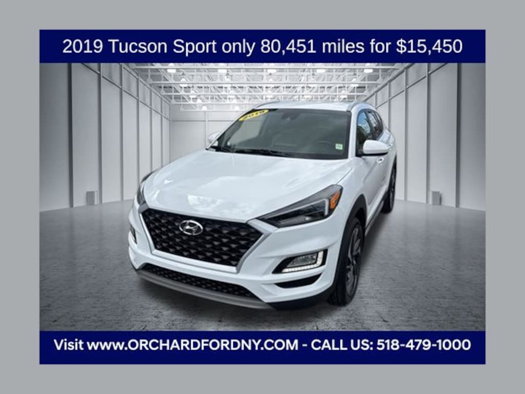 Certified 2019 Hyundai Tucson Sport SUV