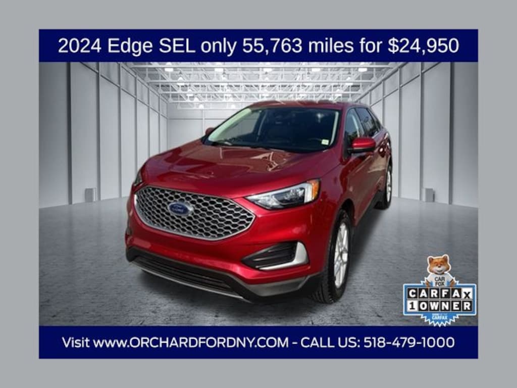 Certified 2024 Ford Edge SEL SUV