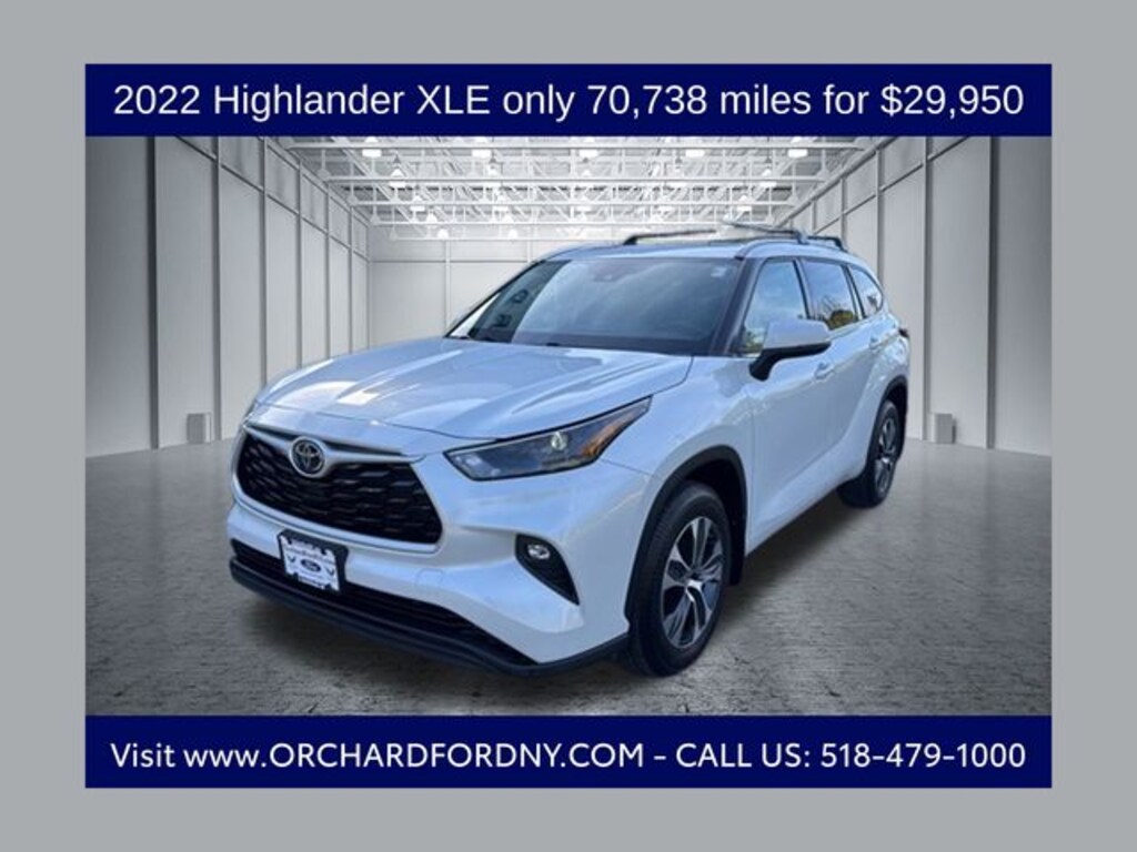 Certified 2022 Toyota Highlander XLE SUV