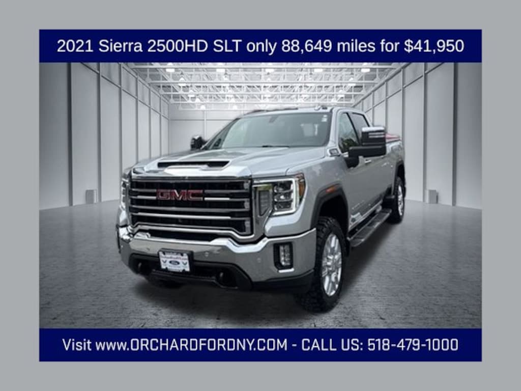 Certified 2021 GMC Sierra 2500HD SLT Truck
