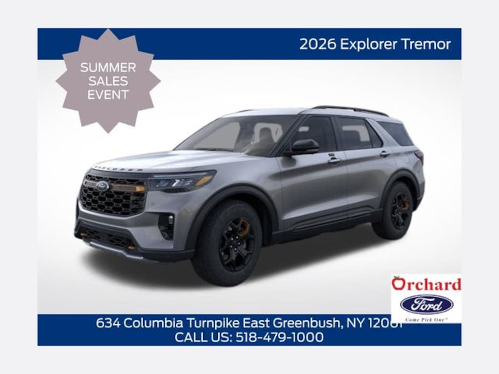 New 2026 Ford Explorer Tremor SUV