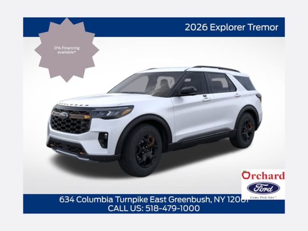 New 2026 Ford Explorer Tremor SUV